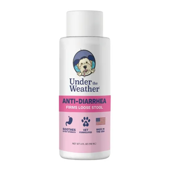 4oz Under the Weather DOG Anti-diarrhea Liquid - Health/First Aid